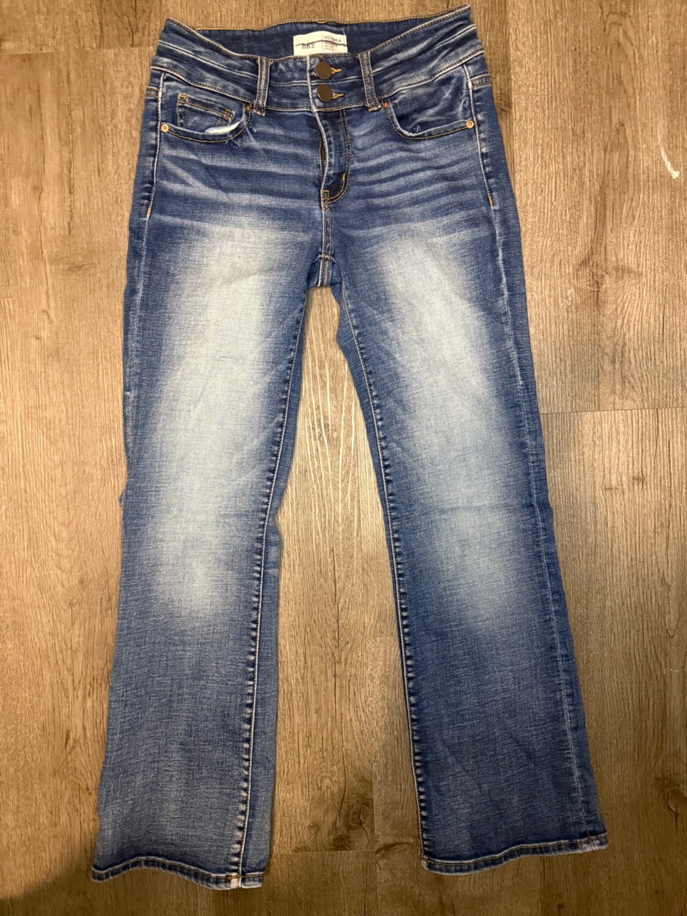 Women’s BKE Light Blue Faded Jeans